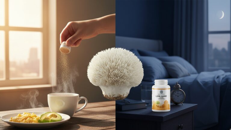 Best Time to Take Lions Mane Morning or Night