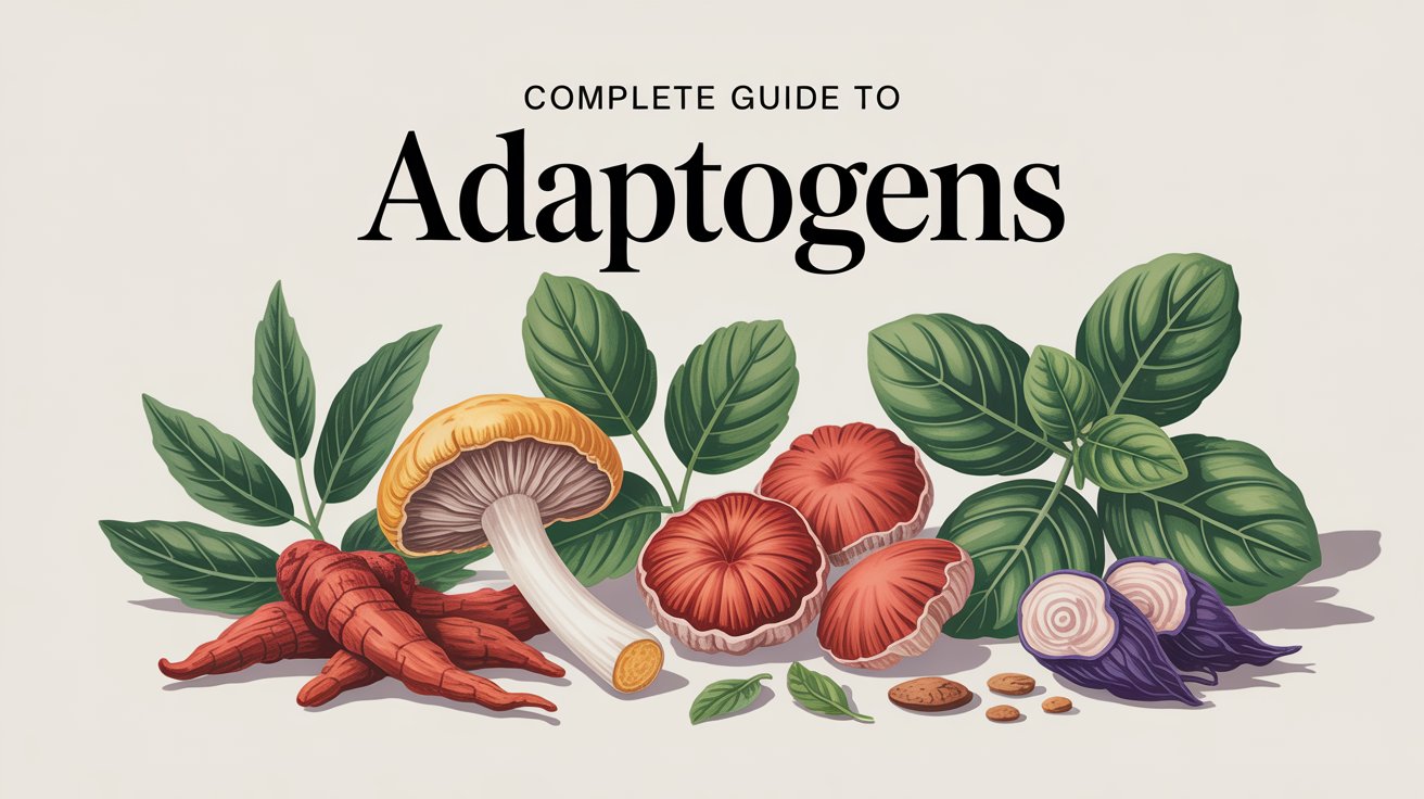 Complete Guide to Adaptogens Benefits, Types & How to Use