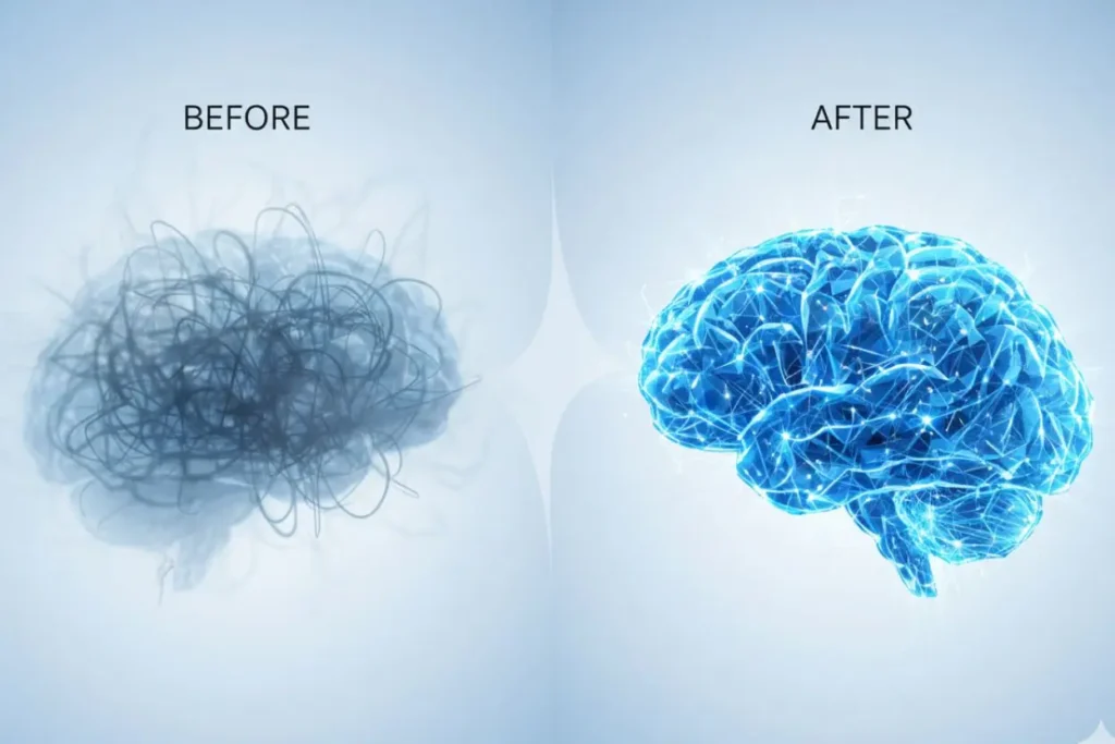 Reduced Brain Fog and Mental Clarity
