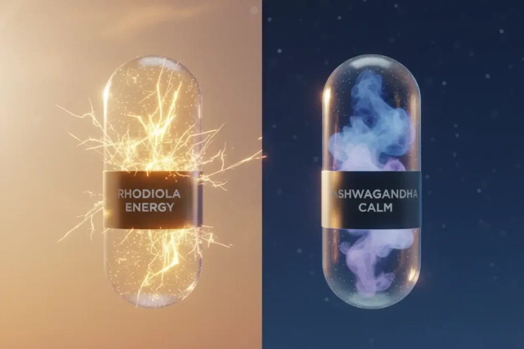 Rhodiola vs Ashwagandha