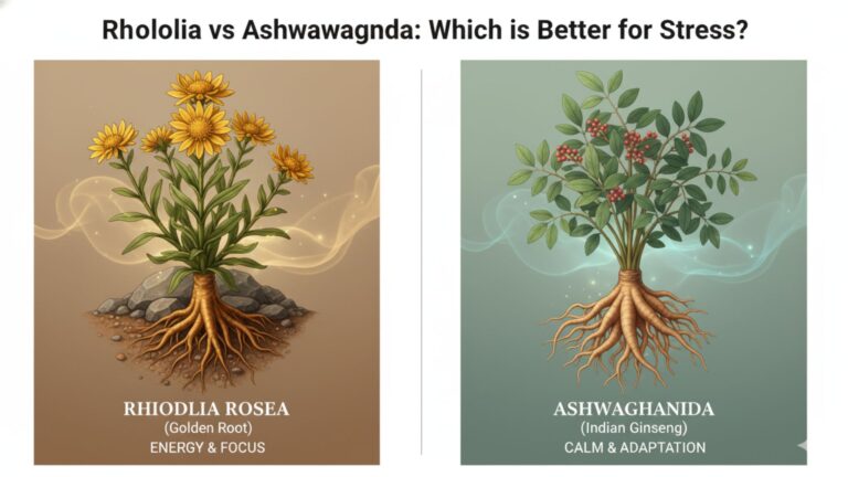 Rhodiola vs Ashwagandha Which is Better for Stress