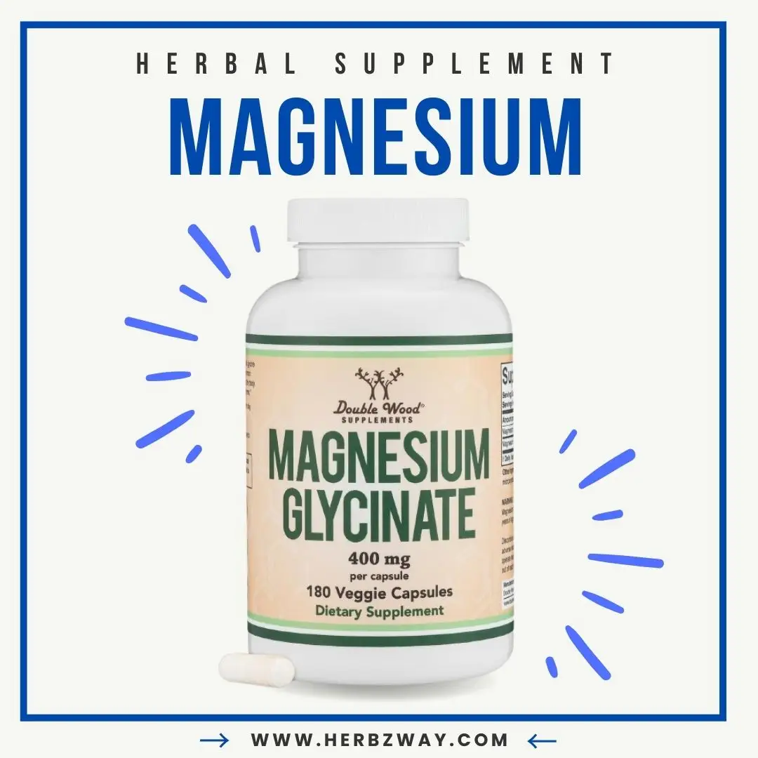 Magnesium Glycinate 400mg | 180 Capsules