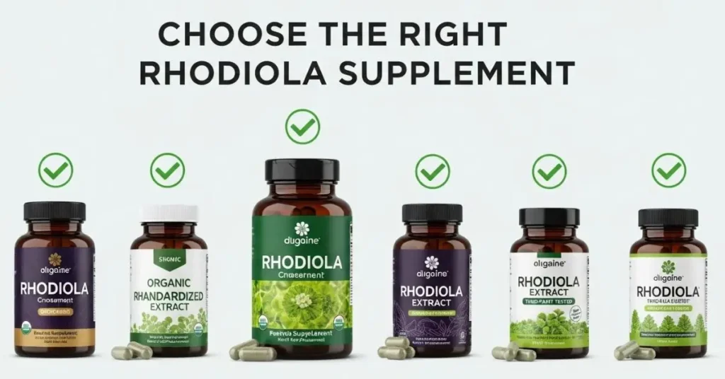Best rhodiola supplements for quality potency and safety