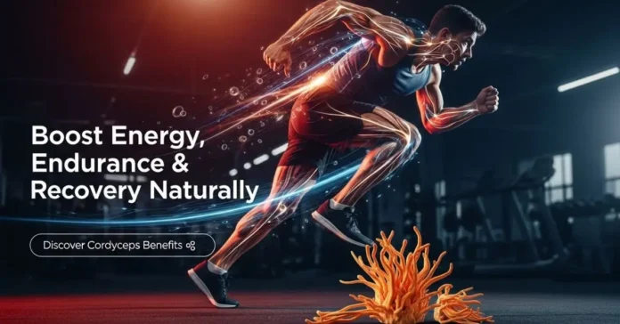 cordyceps-benefits-athletic-performance-featured Cordyceps mushroom benefits for athletic performance, energy, endurance, and recovery