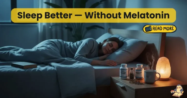 Natural sleep aids without melatonin including reishi mushroom, magnesium, and herbal remedies for better sleep