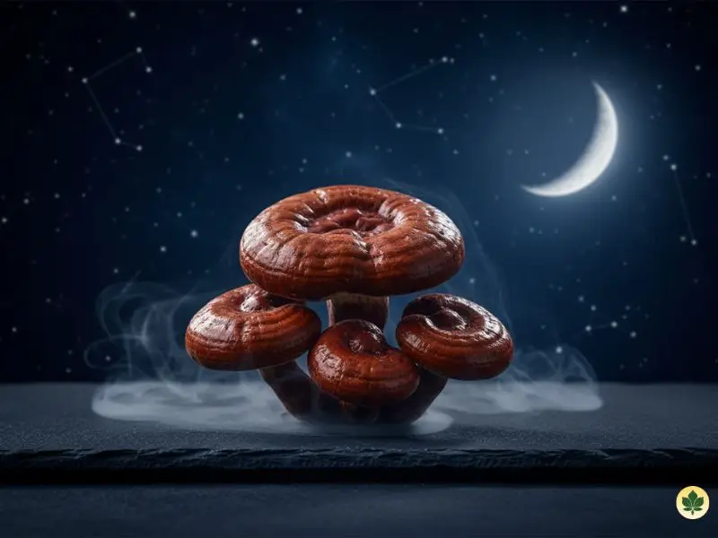Reishi mushroom used as a natural sleep aid
