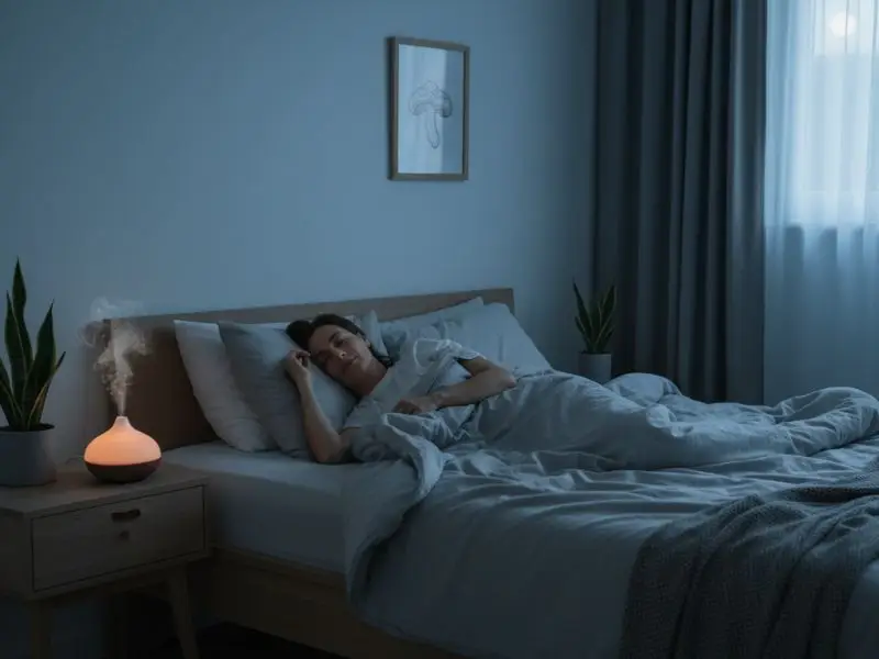 Reishi mushroom for sleep quality and relaxation.