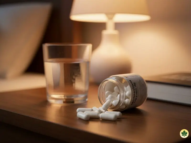 Magnesium glycinate natural sleep aid instead of melatonin