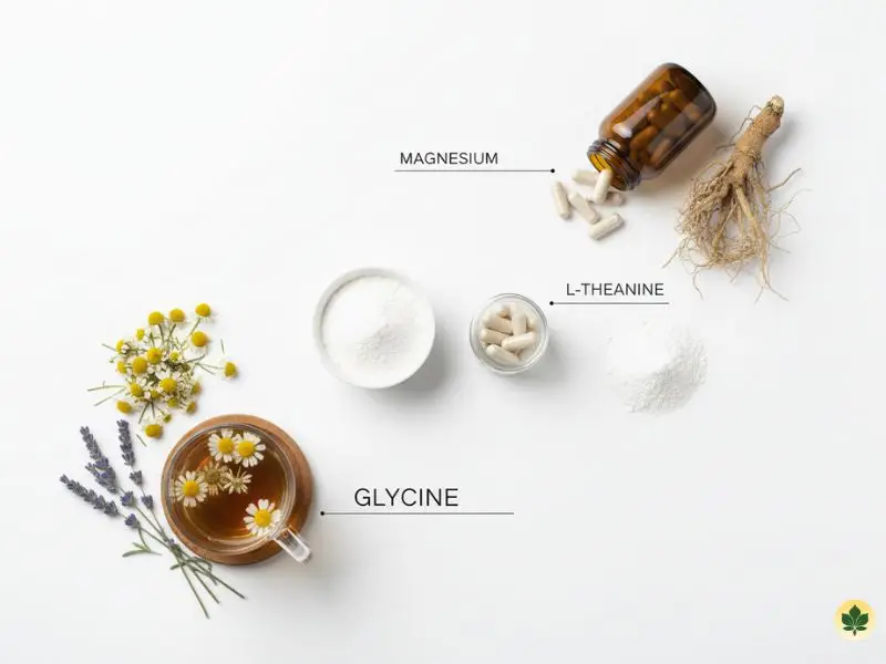 Natural sleep stack instead of melatonin with magnesium and L-theanine