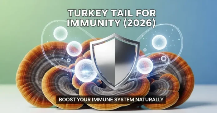 Turkey Tail for Immunity showing how it boosts the immune system naturally