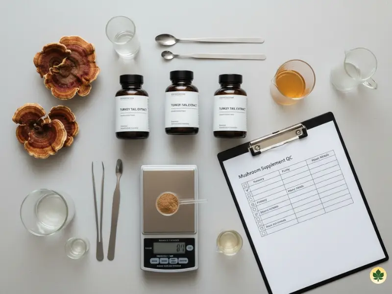 How turkey tail supplements are tested for quality purity and effectiveness