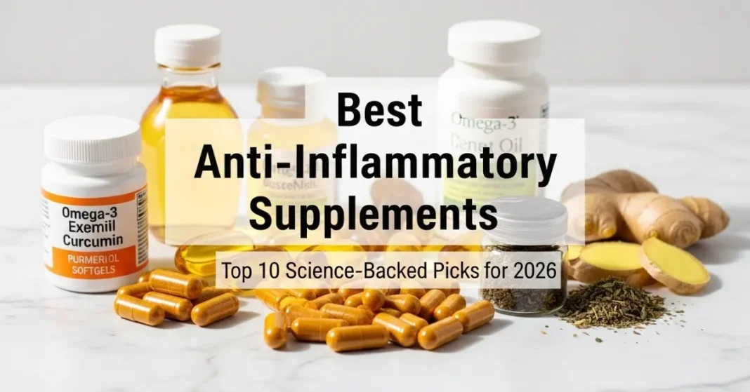 best anti inflammatory supplements reviewed for inflammation relief