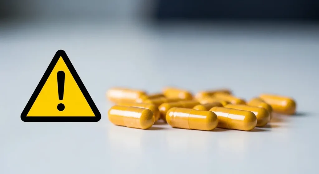 Curcumin supplement safety and potential side effects