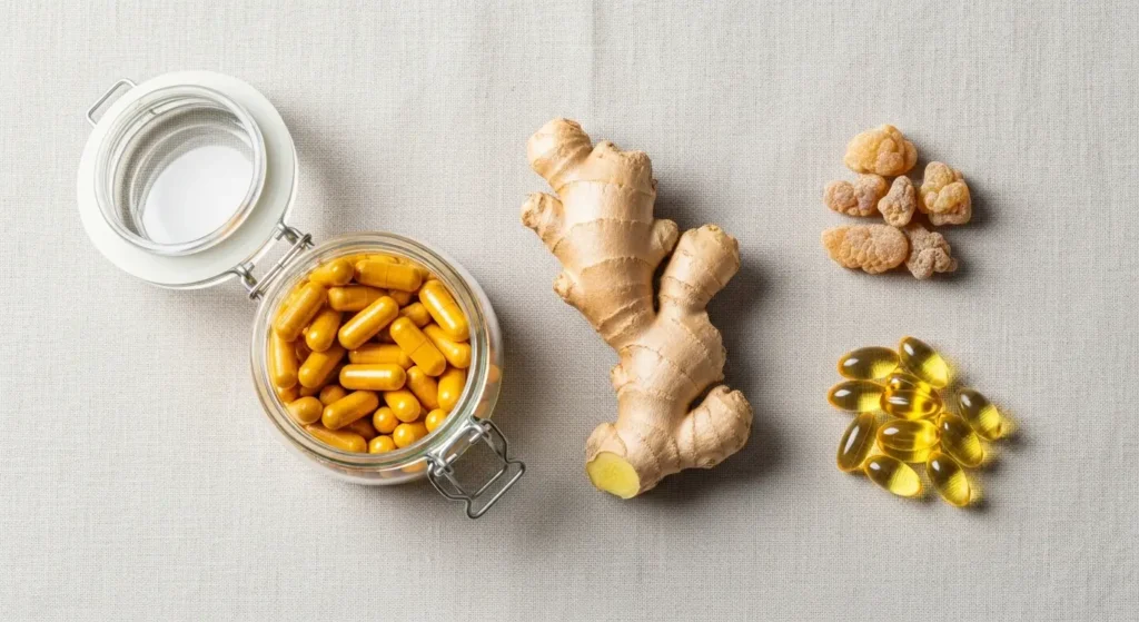 natural anti inflammatory supplements overview