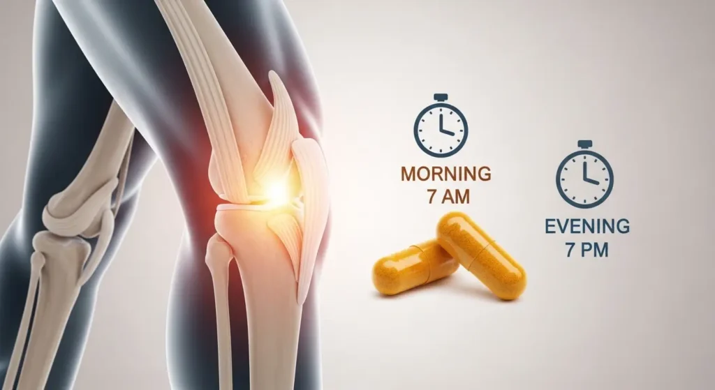 Best time to take turmeric for arthritis and joint pain relief