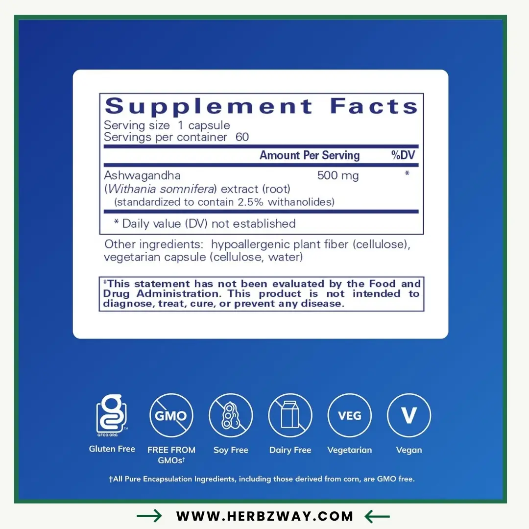 Pure-Encapsulations-Ashwagandha-500mg-Ashwagandha-Extract-Metabolism-Stress-Support-Immune-Support