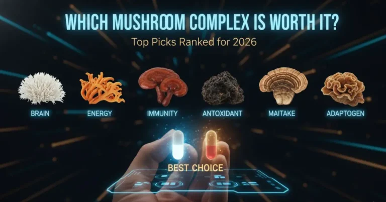 best mushroom complex supplements 2026 ranked functional mushrooms blend