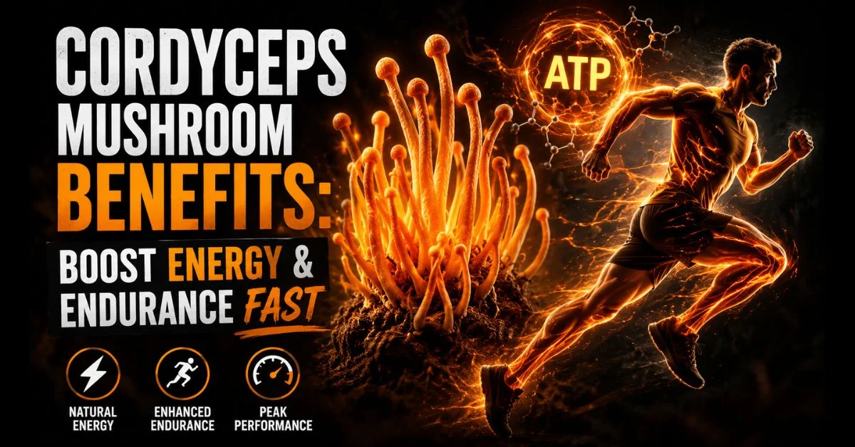 cordyceps mushroom benefits for energy and endurance VO2max performance