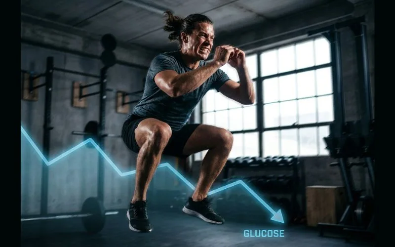 HIIT exercise to lower blood sugar fast naturally