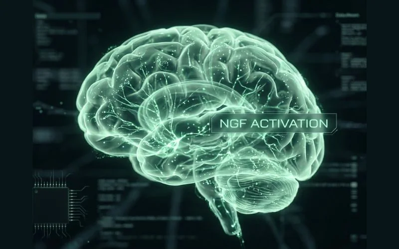 lion's mane mushroom benefits NGF brain neuron growth visualization