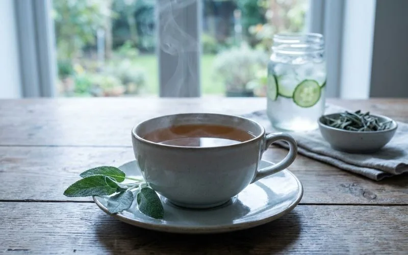 sage for menopause sweating and hot flashes natural remedy