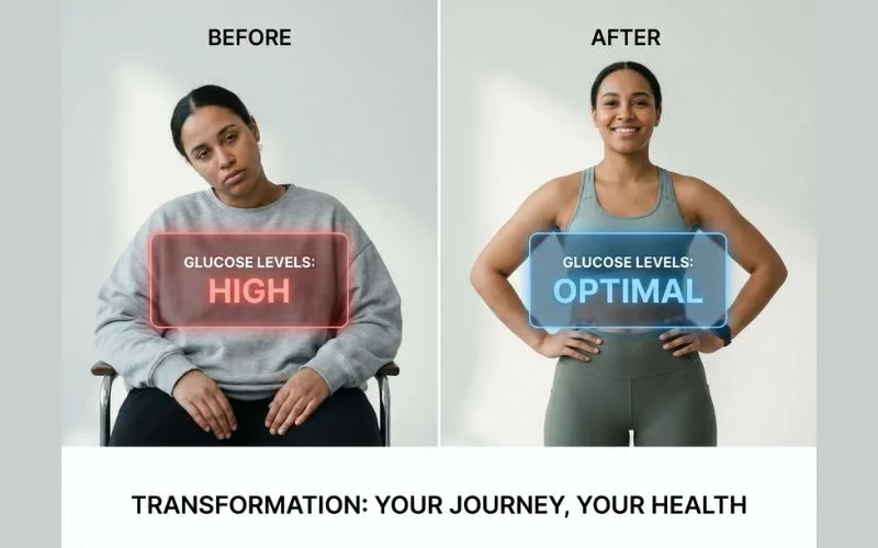 weight loss effect on HbA1c blood sugar improvement